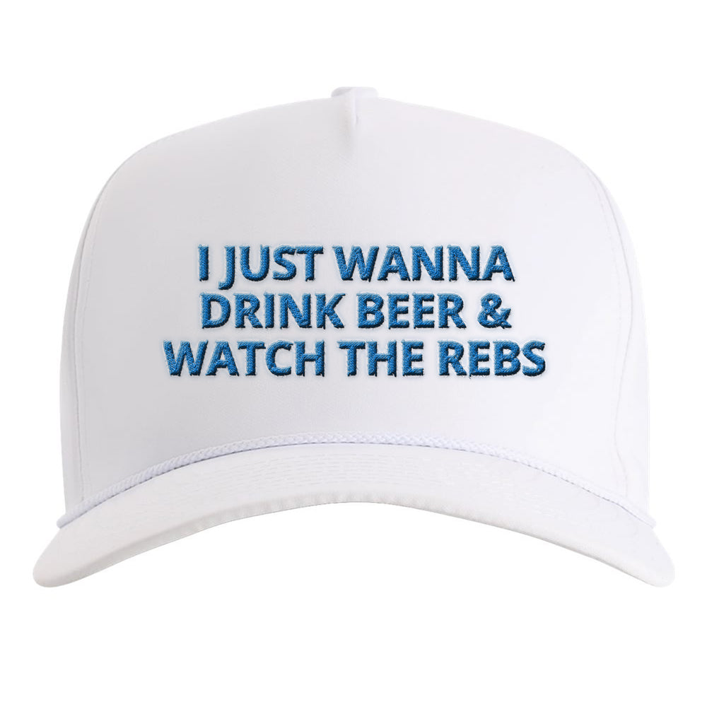 Just Wanna Drink Oxford Imperial Rope Hat
