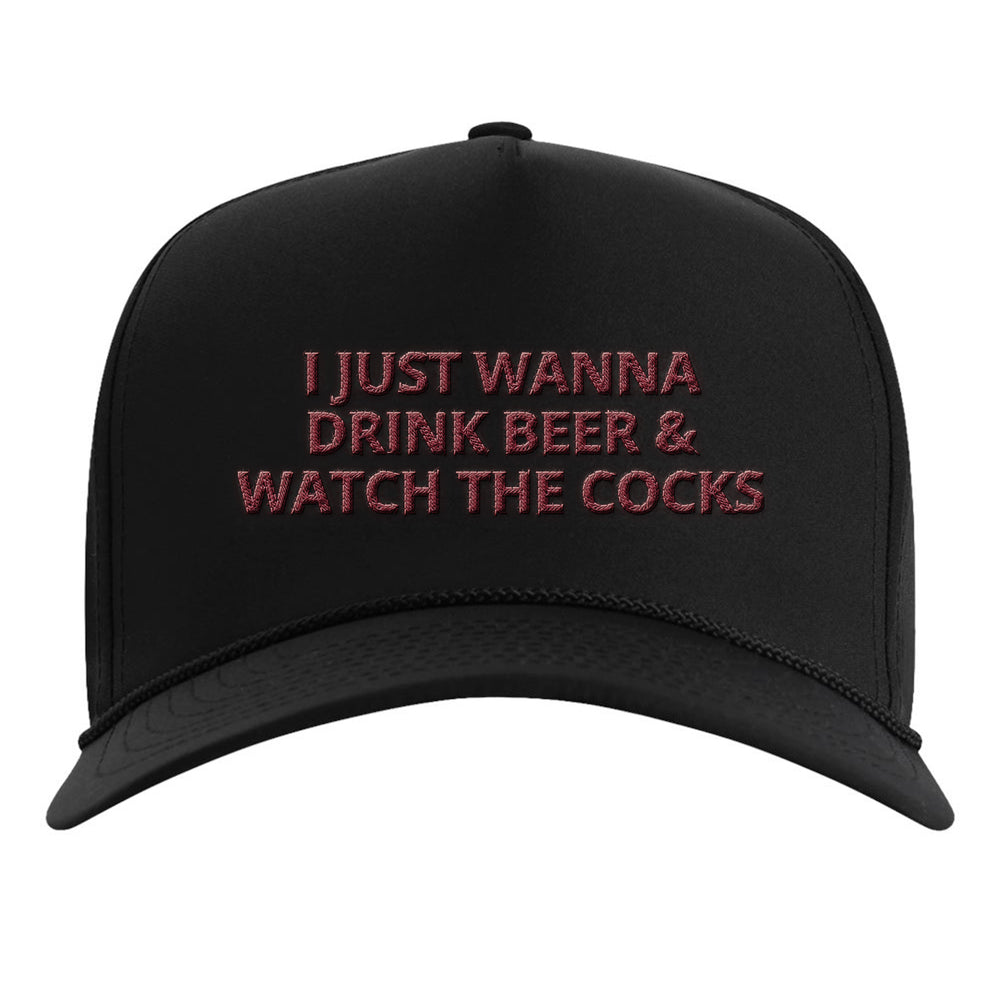 Just Wanna Drink Columbia Imperial Rope Hat