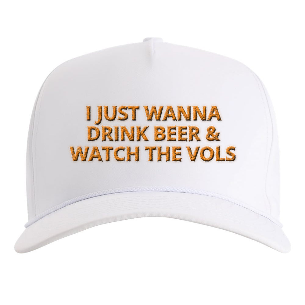 Just Wanna Drink Knoxville Imperial Rope Hat
