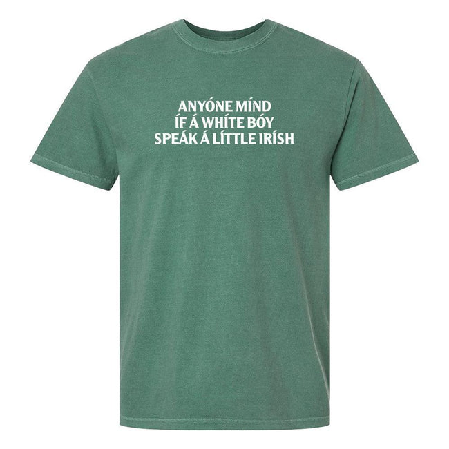 White Boy Irish Tee-T-Shirts-Old Row-Green-S-Old Row
