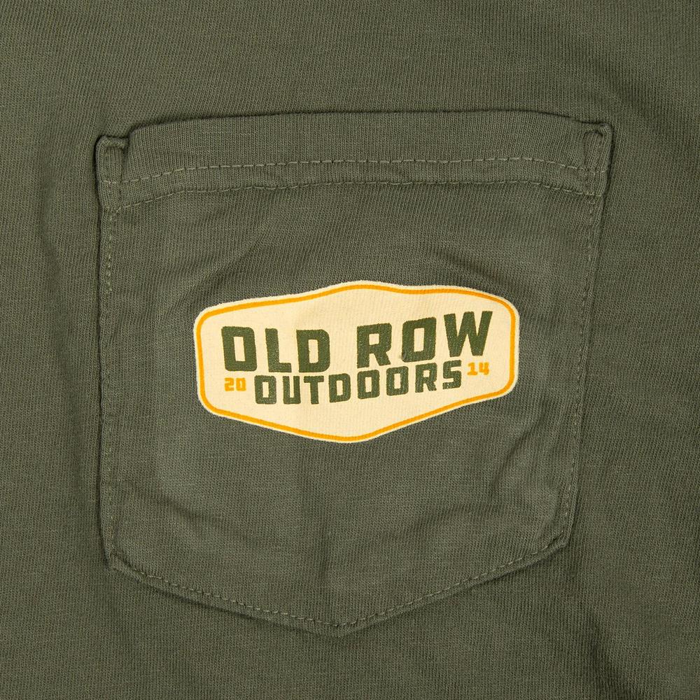 Old Row Outdoors Deer Badge Pocket Tee-T-Shirts-Old Row Outdoors-Old Row