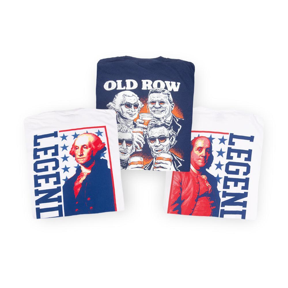 Presidential Party Animals Pocket Tee-T-Shirts-America First-Old Row