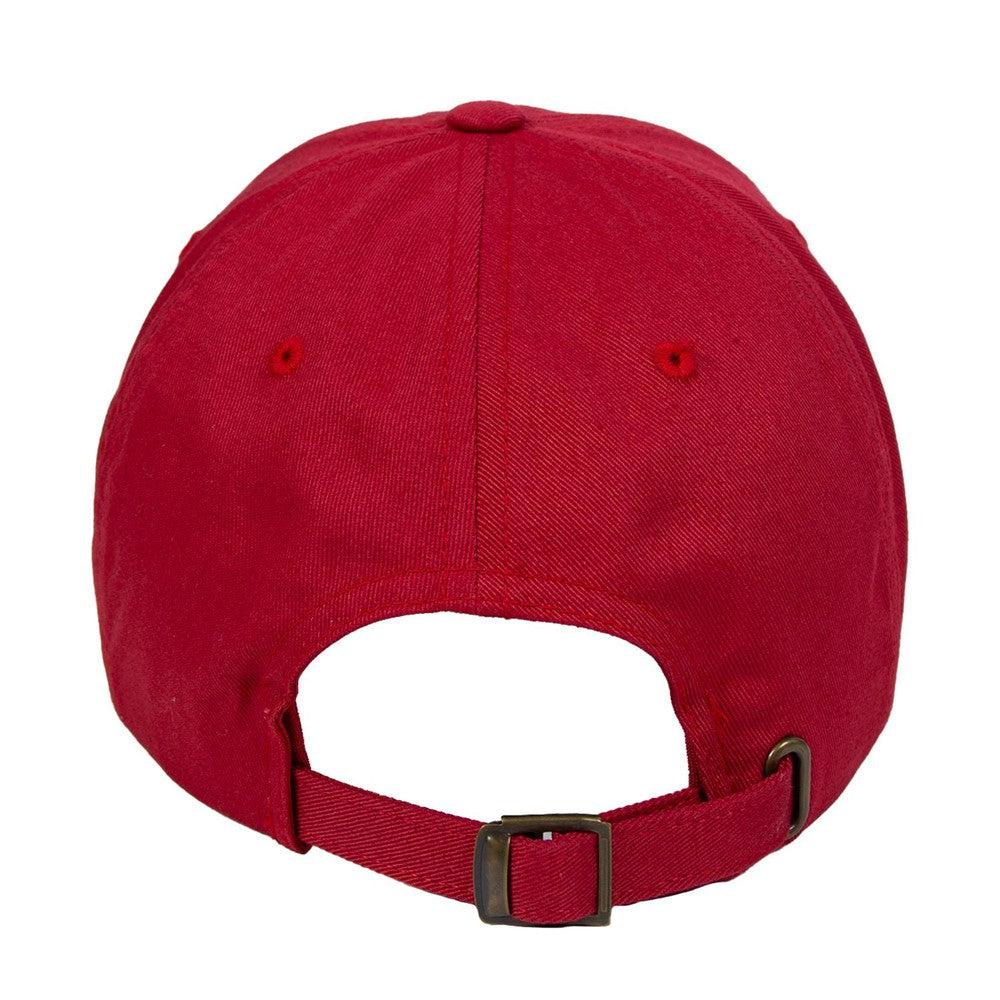 The Tucker Carlson Show Dad Hat-Hats-Tucker Carlson x Old Row NIL-Red-One Size-Old Row
