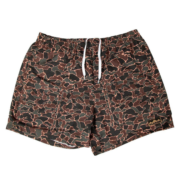 Old Row Camo Swim Trunks-Swimwear-Old Row Outdoors-Old Row