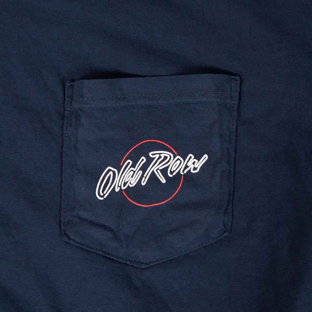 Old Row USA Neon Circle Logo Pocket Tee-T-Shirts-Old Row Branded-Old Row