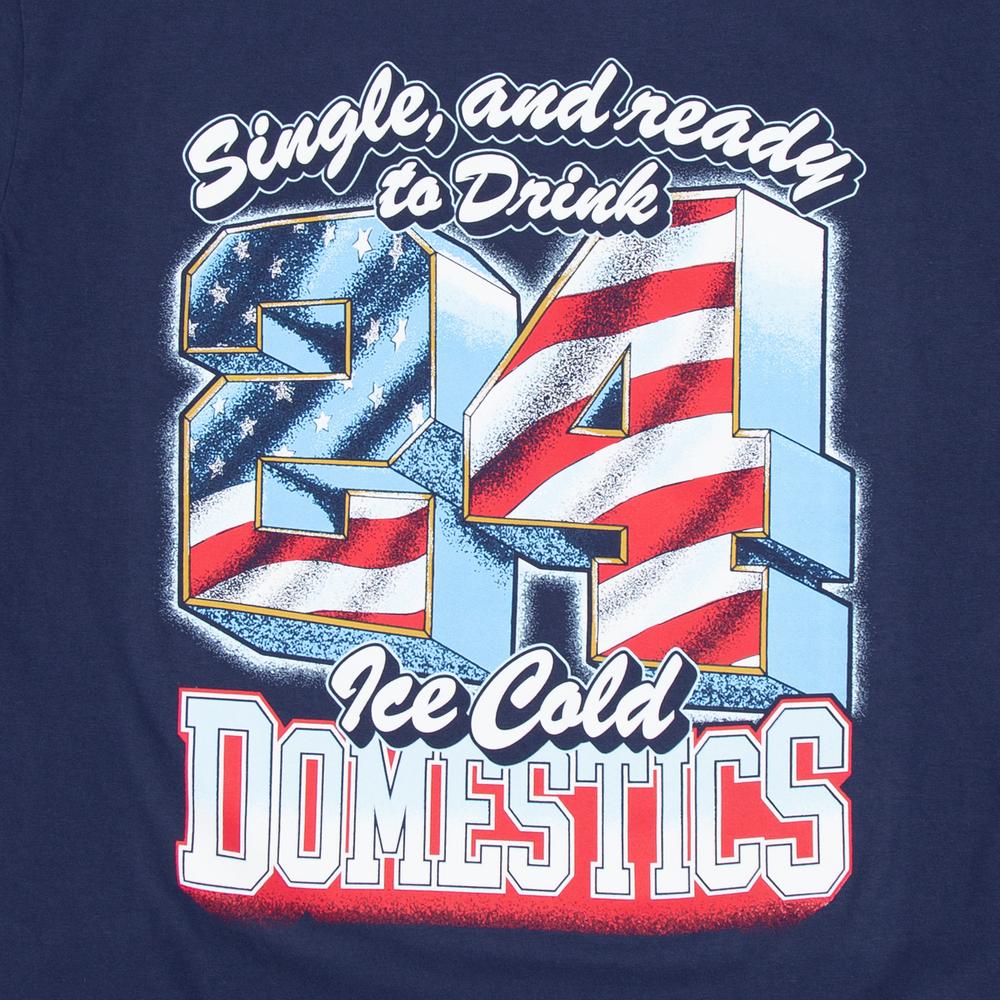 Ice Cold Domestics Tee-T-Shirts-The Boozy Collection-Old Row