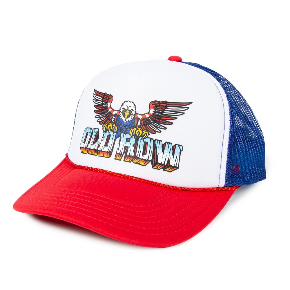 The Old Row Eagle Trucker Hat-Hats-America First-Old Row