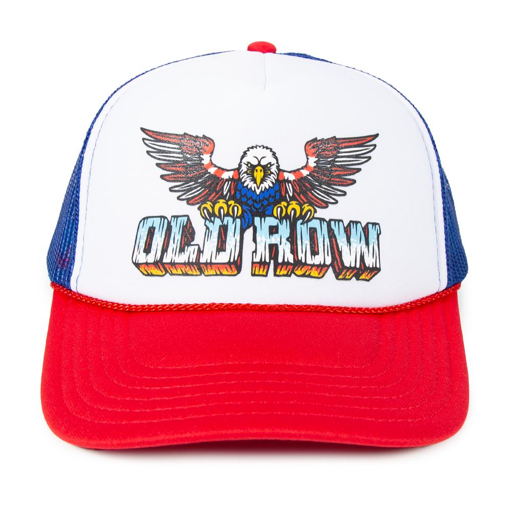 The Old Row Eagle Trucker Hat-Hats-America First-Old Row