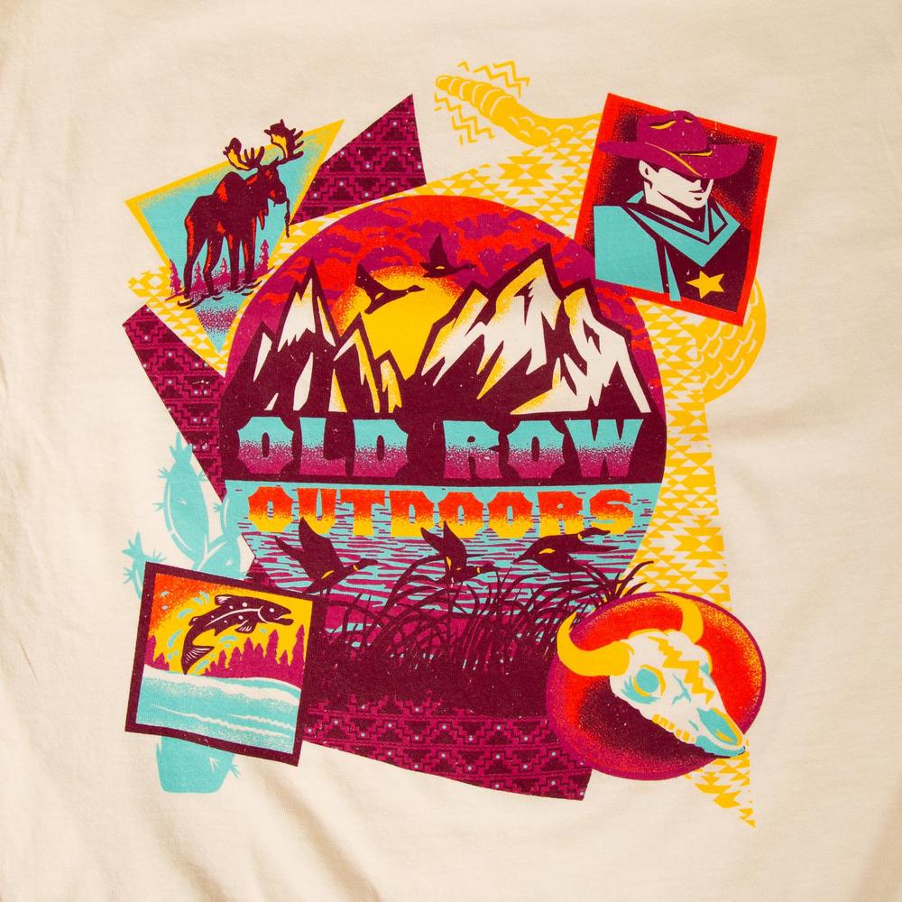 Old Row Outdoors Western Scene Pocket Tee-T-Shirts-Old Row Outdoors-Old Row