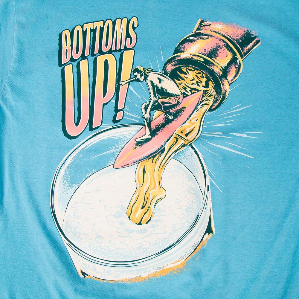 Bottoms Up Surf Pocket Tee-T-Shirts-The Boozy Collection-Old Row