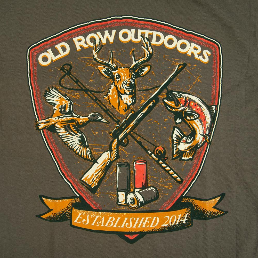 Old Row Outdoors Shield Pocket Tee-T-Shirts-Old Row Outdoors-Old Row