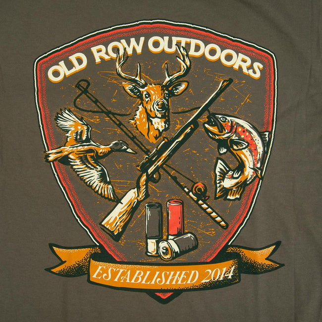 Old Row Outdoors Shield Pocket Tee
