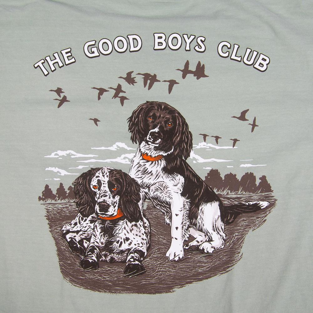 The Good Boys Club Spaniel Pocket Tee-T-Shirts-Good Boys Club-Old Row