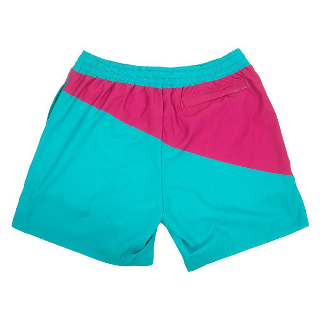 The Swoosh Swim Trunks-Swimwear-The Novelty Collection-Old Row