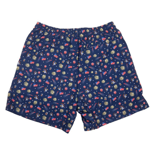 USA Eagle Swim Trunks-Swimwear-The Novelty Collection-Old Row