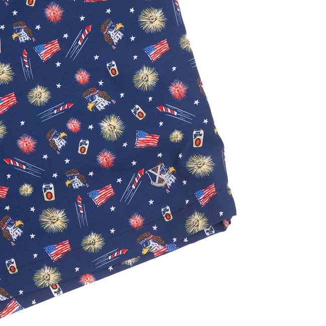 USA Eagle Swim Trunks-Swimwear-The Novelty Collection-Old Row