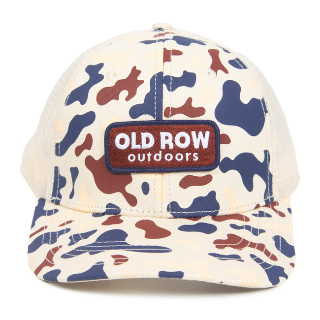 Old Row Camo USA Mesh Back Hat