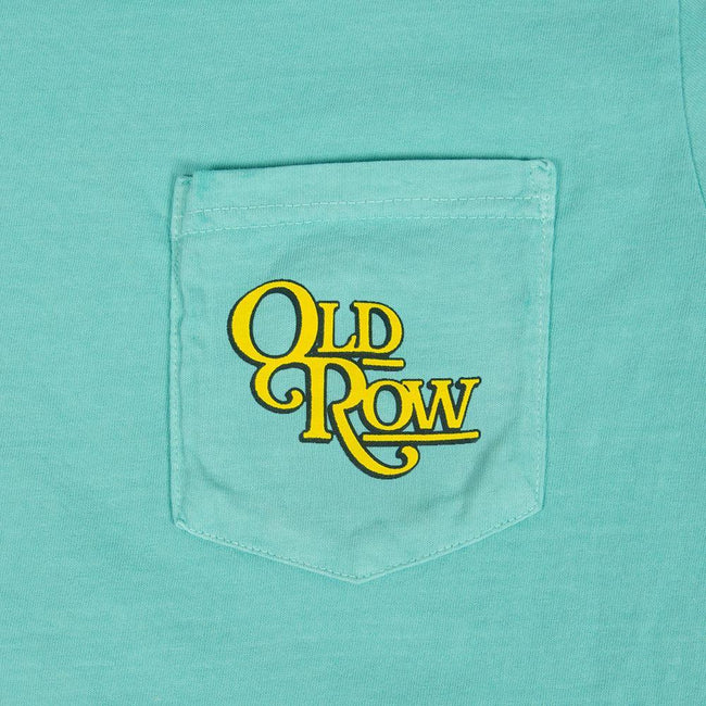 The Smoking Mountains Pocket Tee-T-Shirts-The Novelty Collection-Old Row