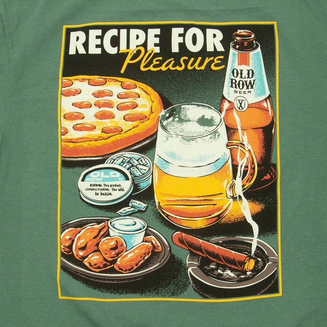 Recipe For Pleasure Pocket Tee-T-Shirts-The Novelty Collection-Old Row