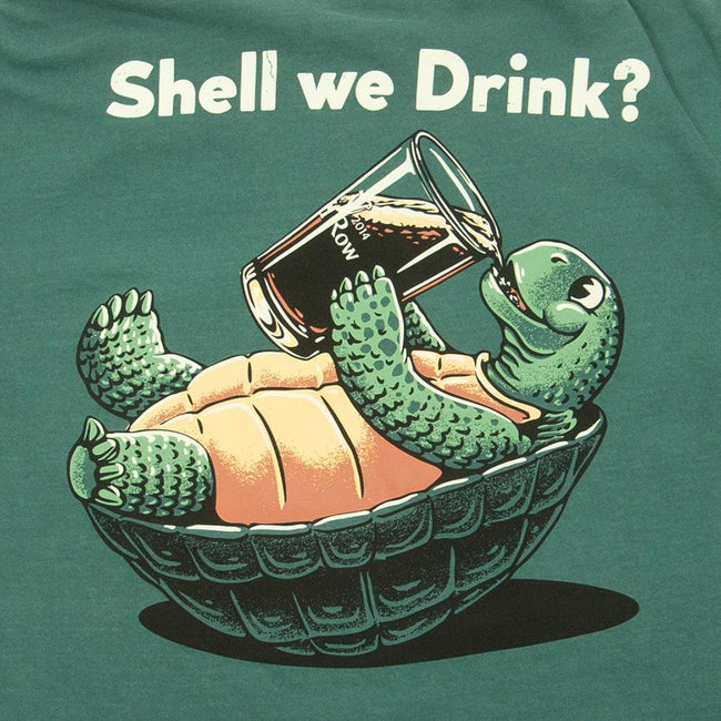 The Irish Party Turtle Pocket Tee-T-Shirts-The Novelty Collection-Old Row