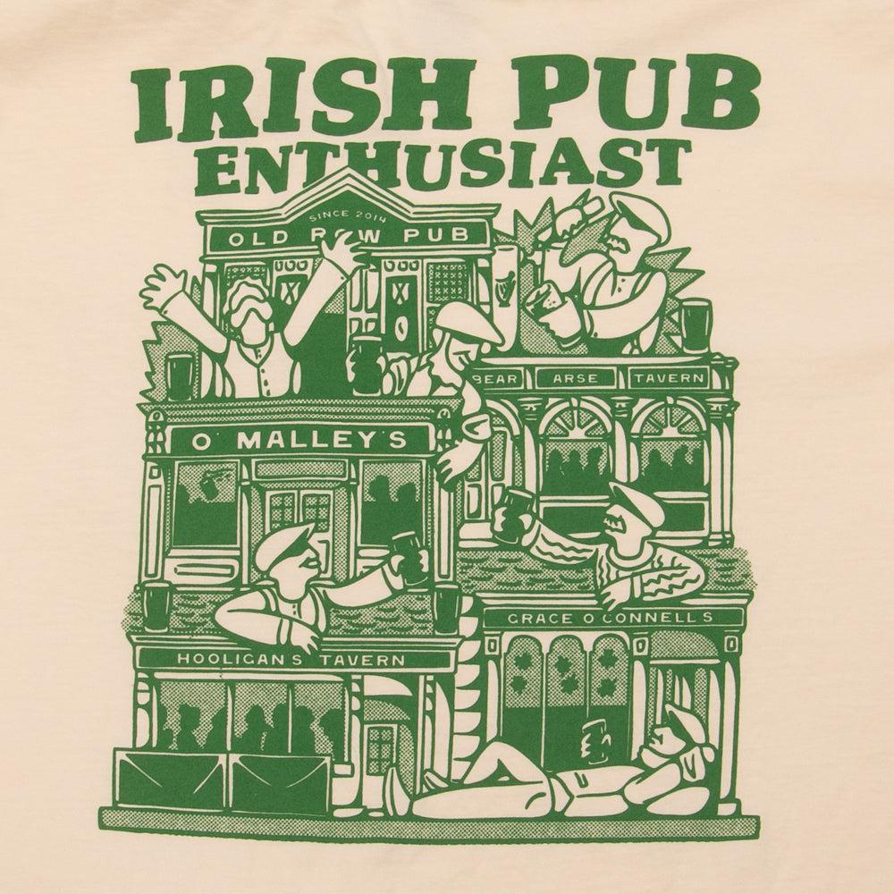 Irish Pub Enthusiast Pocket Tee-T-Shirts-The Novelty Collection-Old Row