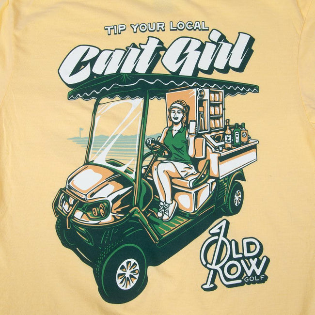 Tip Your Local Cart Girl Pocket Tee-T-Shirts-Old Row Golf-Old Row