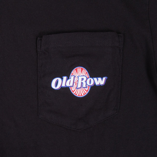 Red White & Lite Pocket Tee