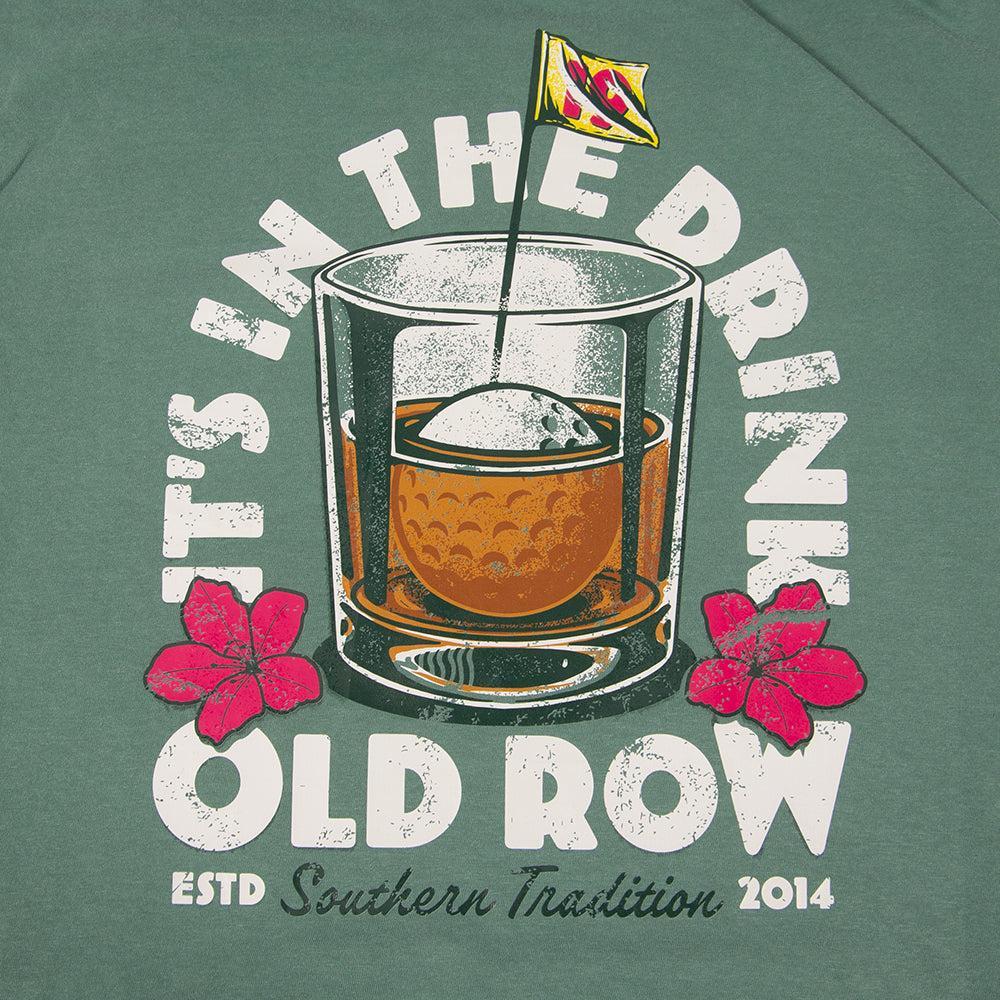 It's In The Drink Azalea Pocket Tee-T-Shirts-Old Row Golf-Old Row