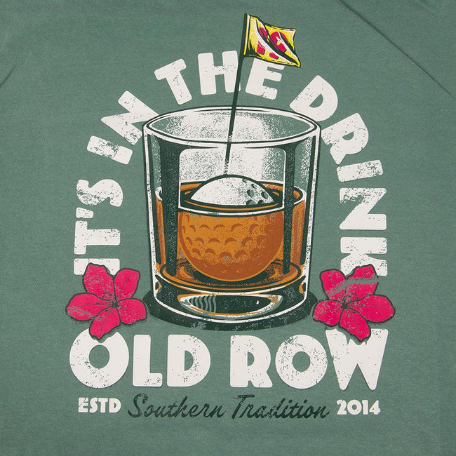 It's In The Drink Azalea Pocket Tee-T-Shirts-Old Row Golf-Old Row
