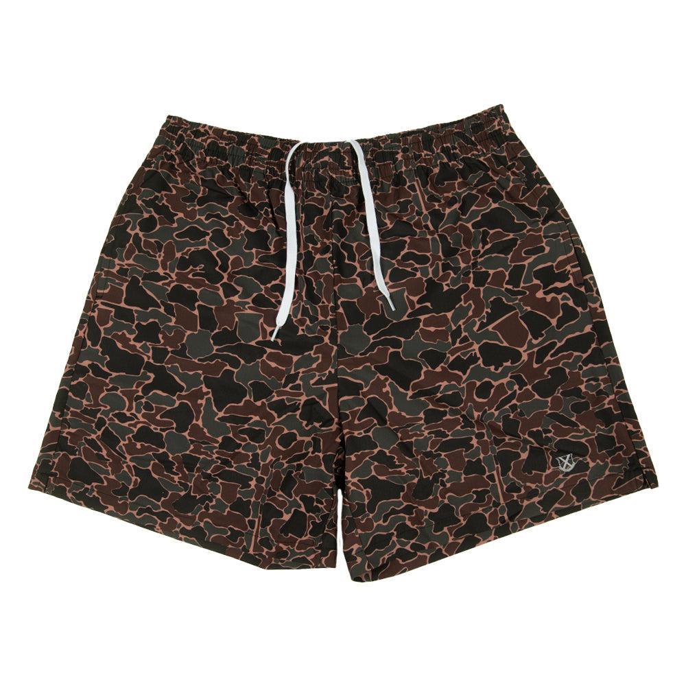 Old Row Dark Camo Party Shorts-Swimwear-Old Row Outdoors-Old Row