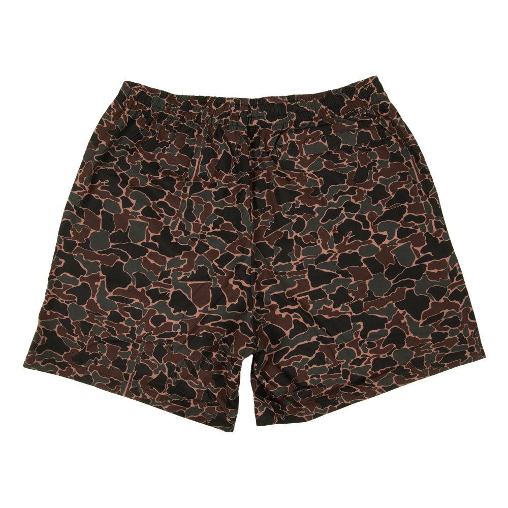 Old Row Dark Camo Party Shorts-Swimwear-Old Row Outdoors-Old Row
