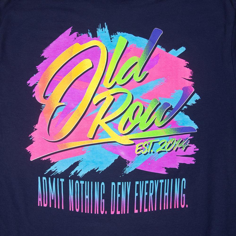 Old Row Neon Stroke Pocket Tee-T-Shirts-Old Row Branded-Old Row