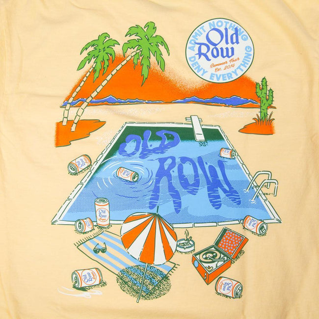 The Desert Pool Pocket Tee-T-Shirts-The Novelty Collection-Old Row
