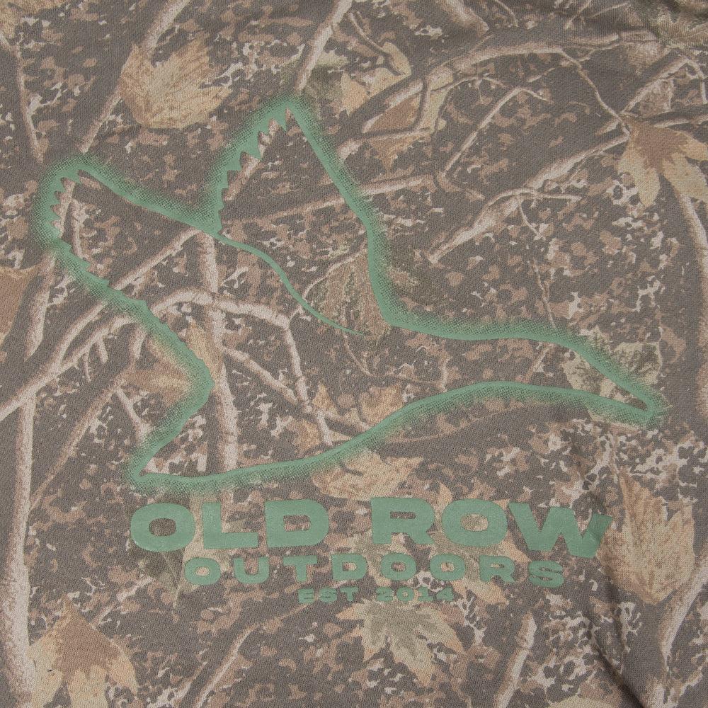 Outdoors Duck Glow Camo Hoodie-Hoodies-Old Row Outdoors-Old Row
