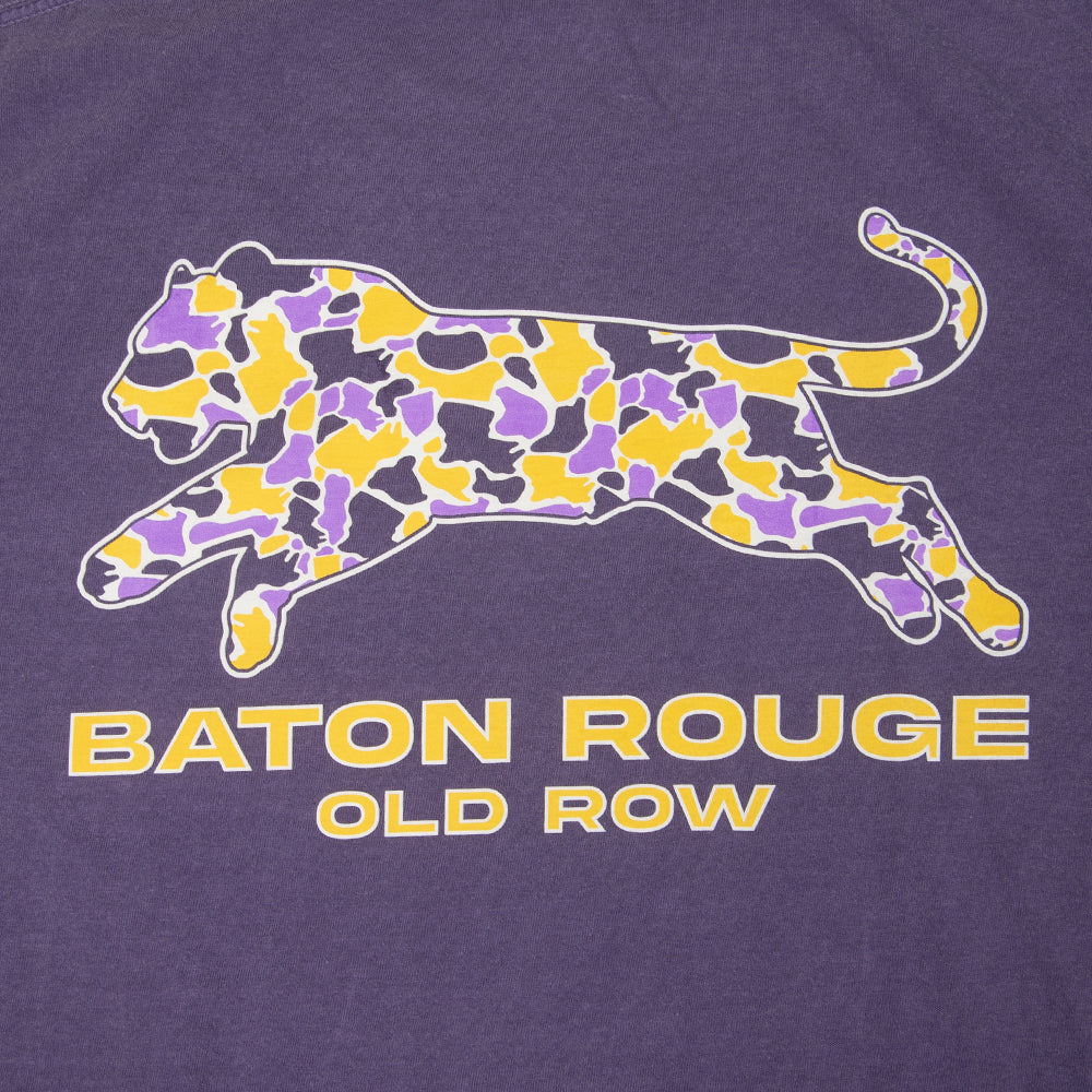 Baton Rouge Camo Tiger Pocket Tee
