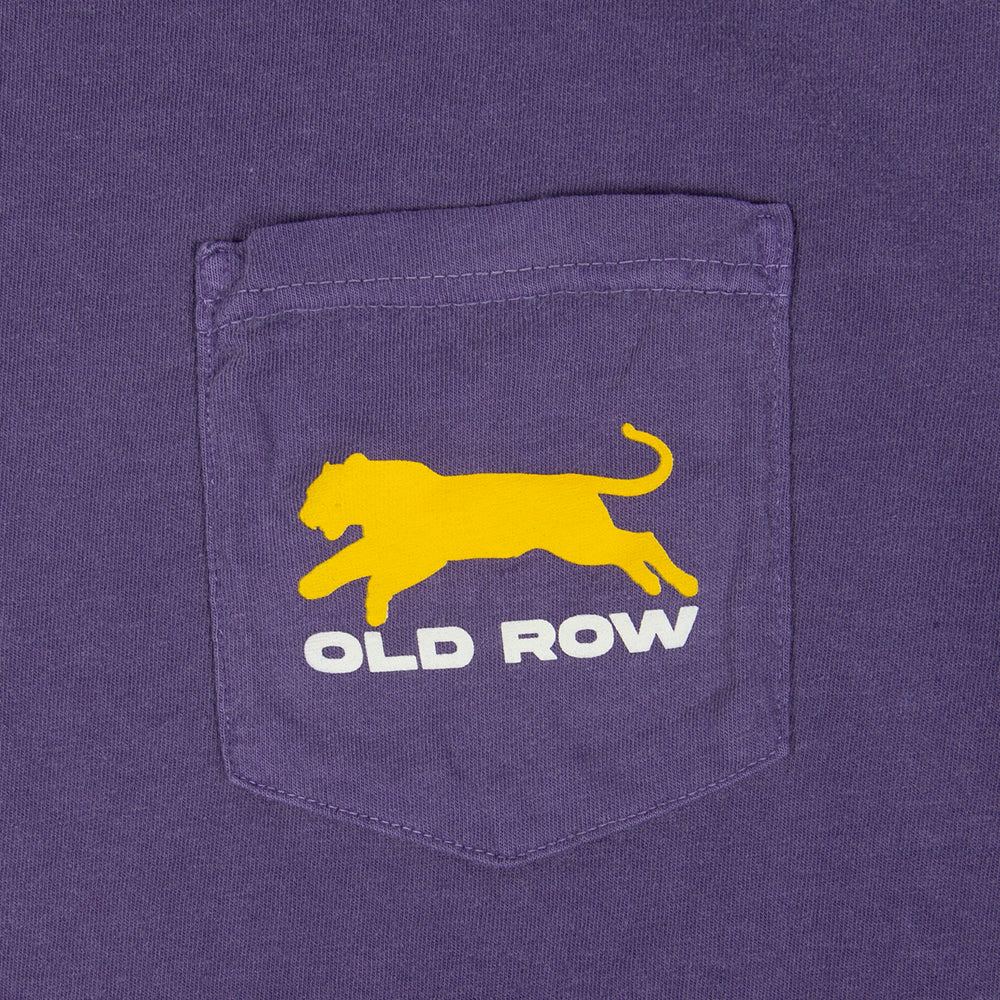 Baton Rouge Camo Tiger Pocket Tee