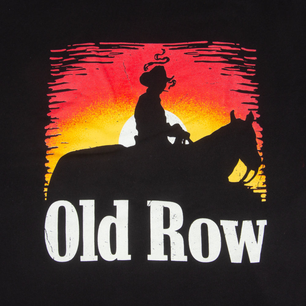 Smoking Cowboy Sunset Hoodie