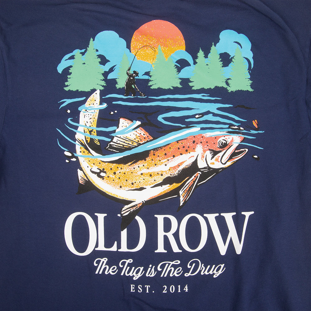 The Tug Is The Drug Scene Pocket Tee