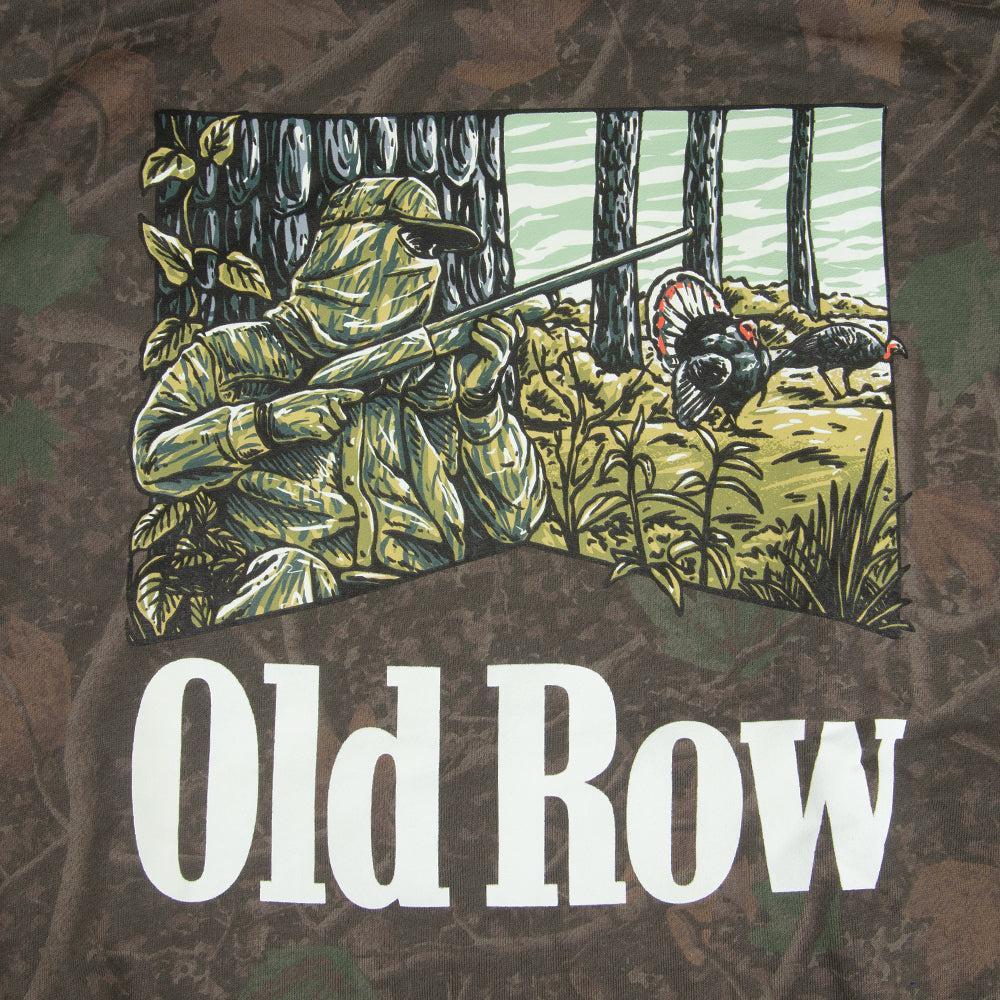 Turkey Hunter Camo Hoodie-Hoodies-Old Row Outdoors-Old Row