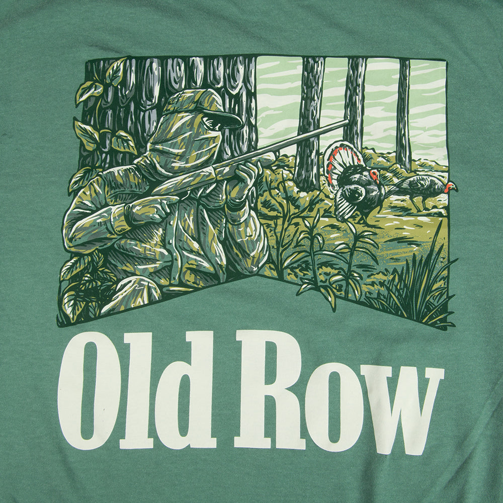 Turkey Hunter Long Sleeve Pocket Tee-Long Sleeve-Old Row Outdoors-Old Row