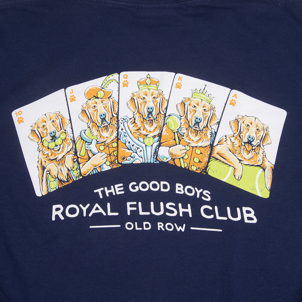 The Royal Flush Club Pocket Tee