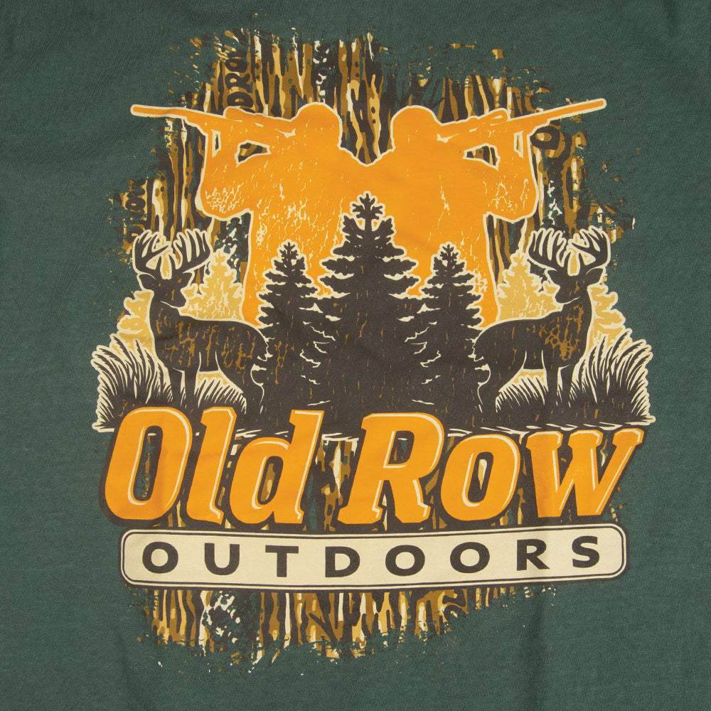 Hunter Camo Scene Pocket Tee-T-Shirts-Old Row Outdoors-Old Row