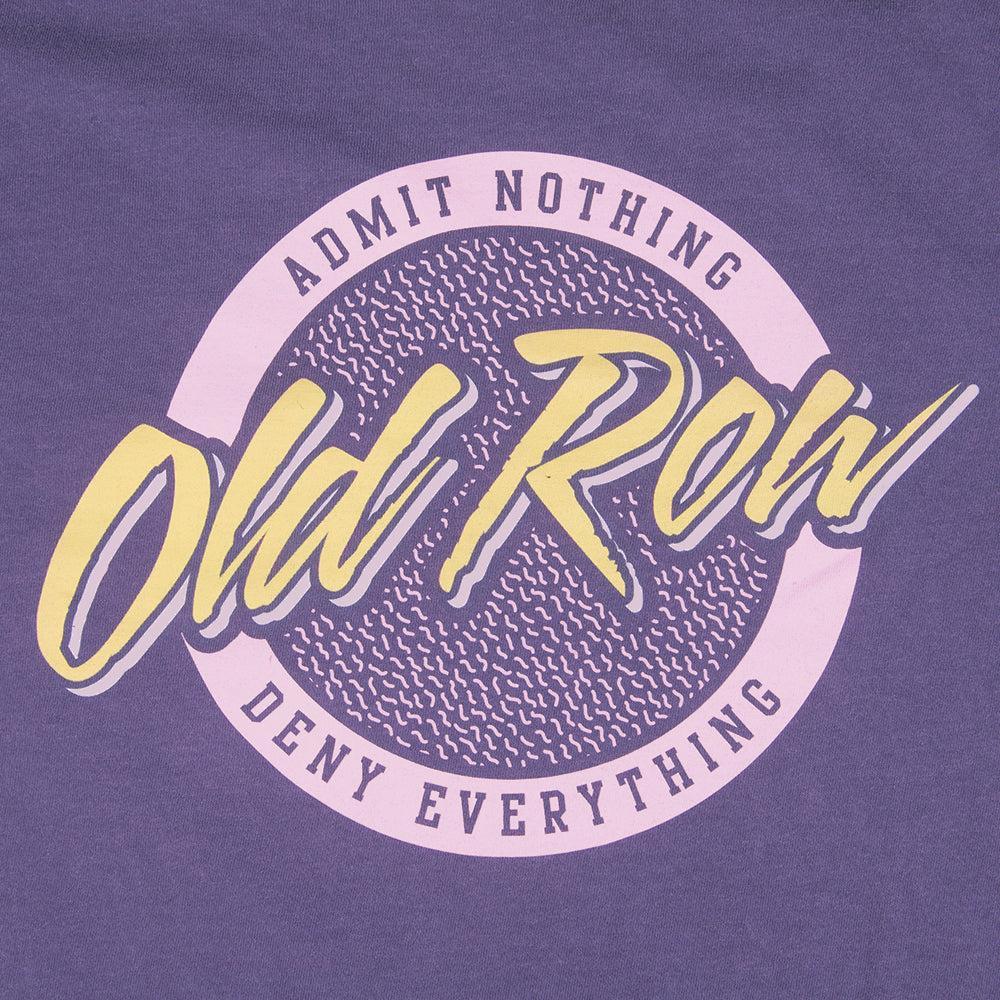 Old Row Bright Circle Logo Pocket Tee-T-Shirts-Old Row Branded-Purple-S-Old Row