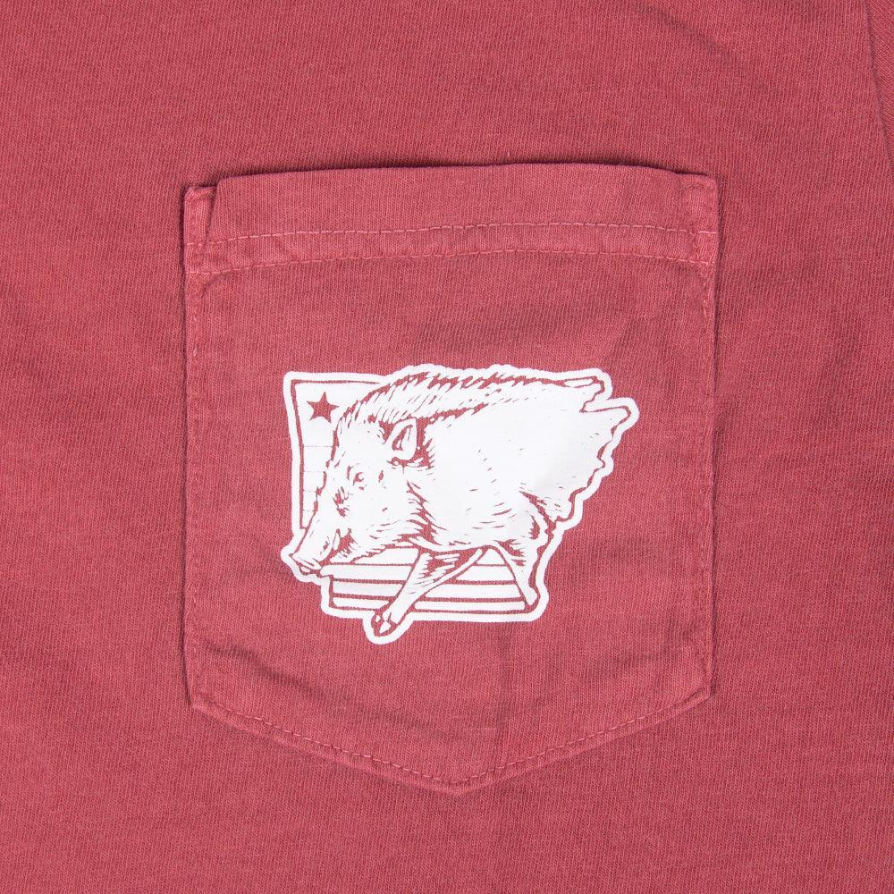 Bury Me In Fayetteville Pocket Tee-T-Shirts-Old Row U-Old Row