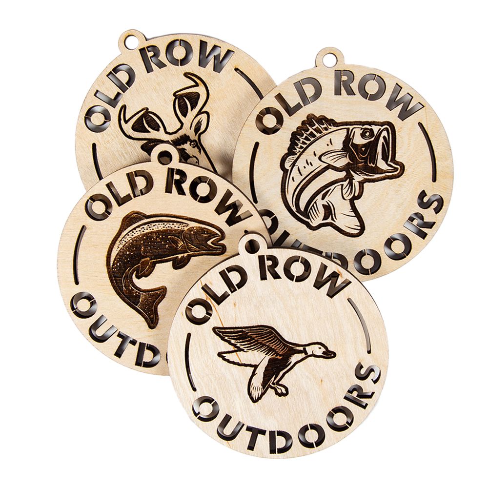 Old Row Outdoors Wooden Ornament-Accessories-Old Row Outdoors-Old Row