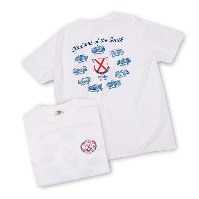 Stadiums of the South Pocket Tee