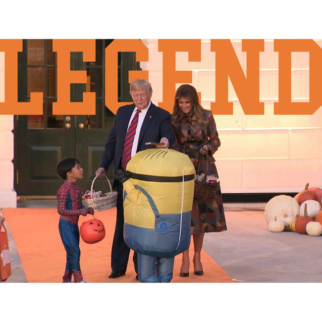 Trump Trick Or Treat Legend Pocket Tee