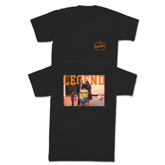 Trump Trick Or Treat Legend Pocket Tee