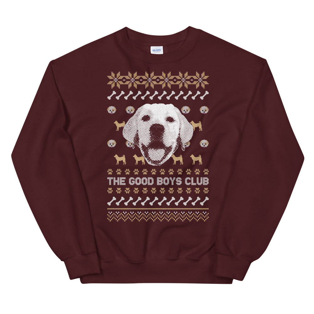 Good Boys Club Tacky Christmas Sweater