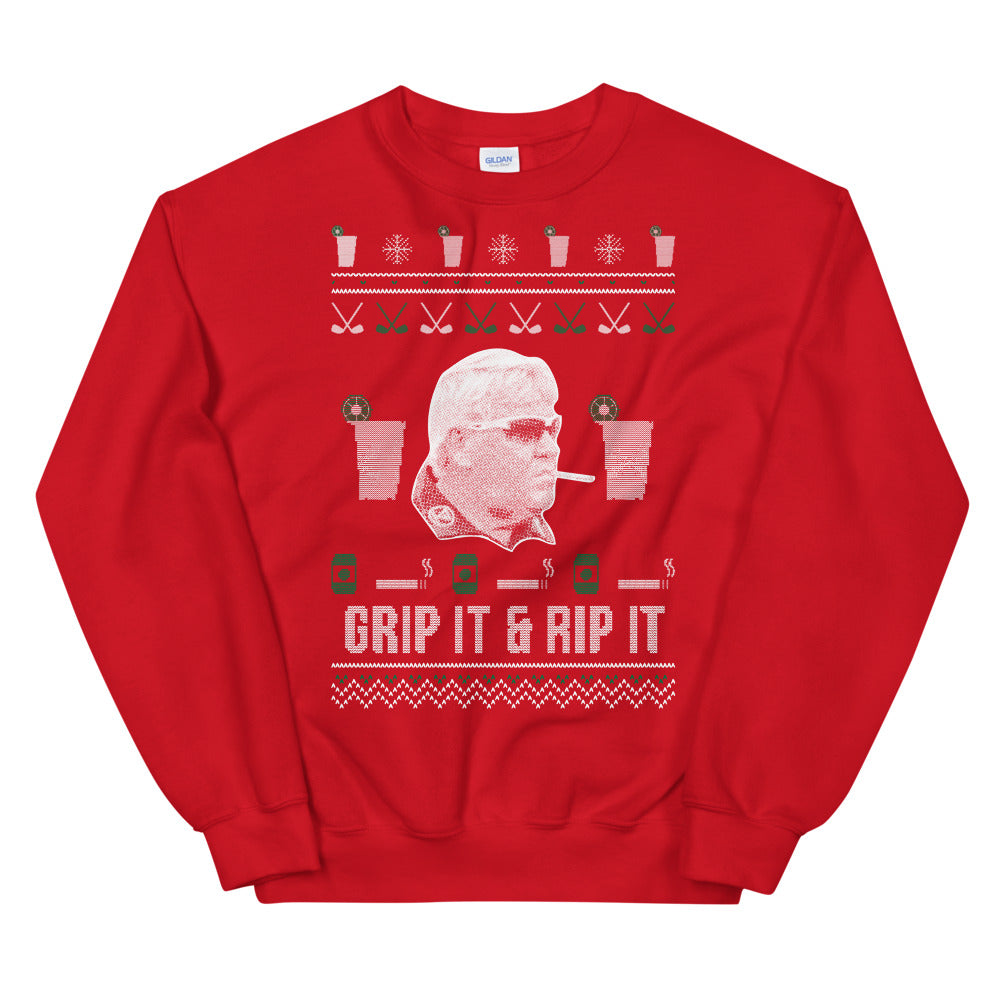 Grip It & Rip It Tacky Sweater